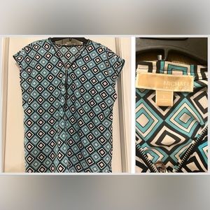 Michael Kors Woman’s Blouse SIZE L.  EEUC.